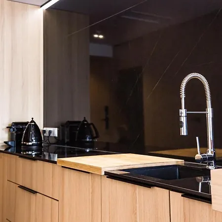 Seaside Prywatny Apartament Studio Przy Plazy Taras Widok Na Morze דירה