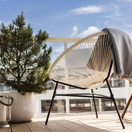 Seaside Prywatny Apartament Studio Przy Plazy Taras Widok Na Morze 아파트 코워브제크